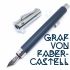 德國 Graf von Faber-Castell 經典原創條紋 TAMITIO 鋼筆（NIGHT BLUE 深藍色款）